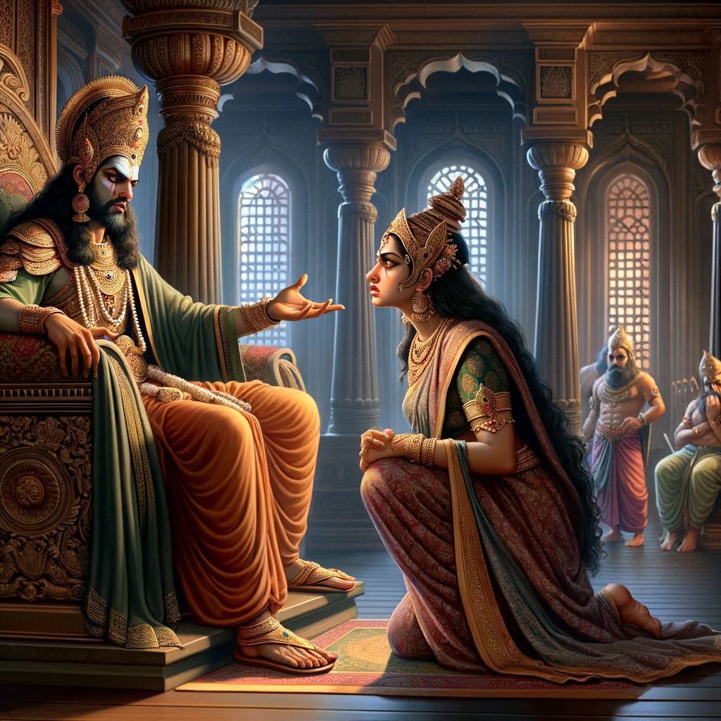 Kausalya Chastises Dasharatha